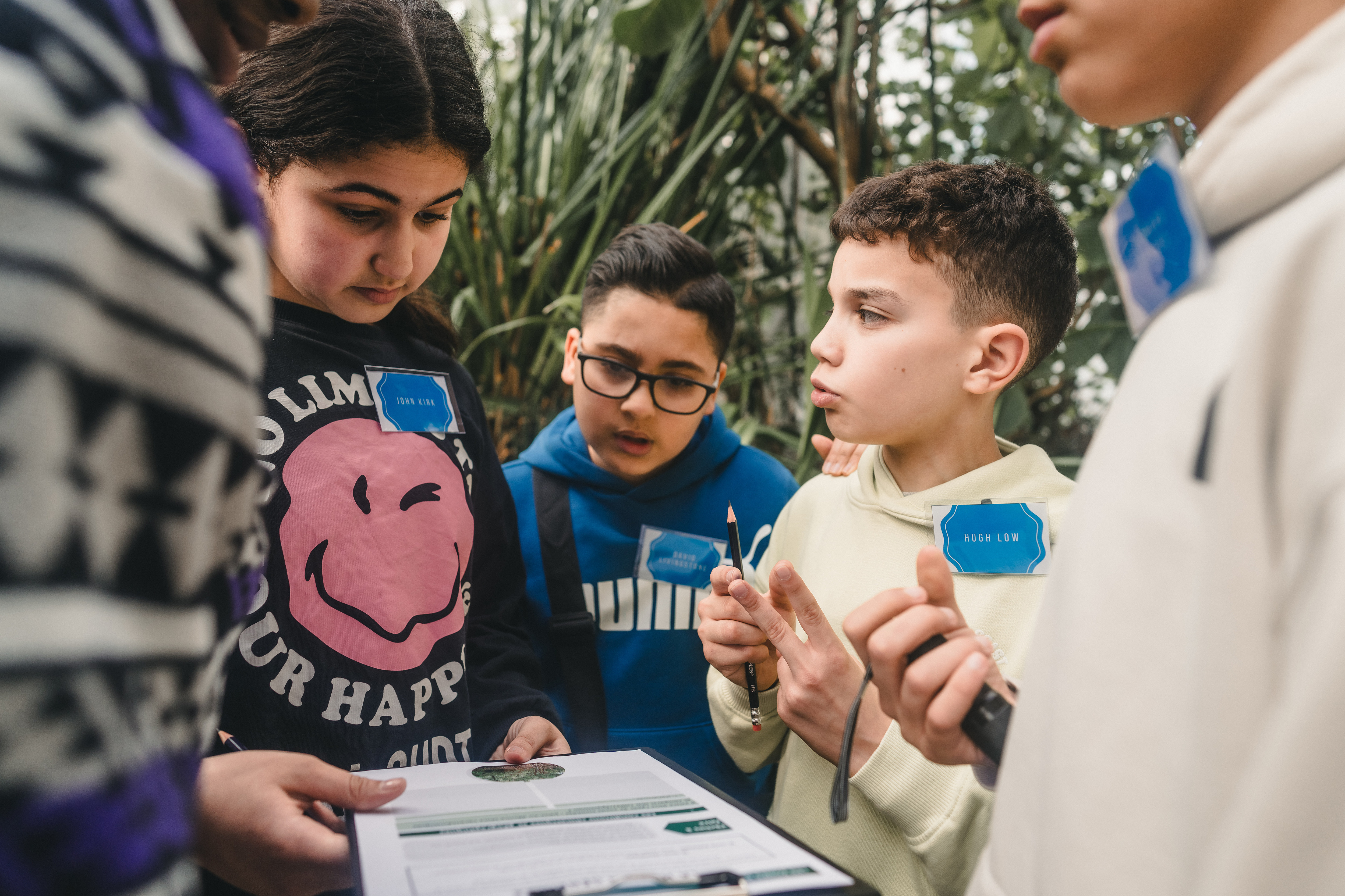Atelier éducatif au Jardin botanique de Meise