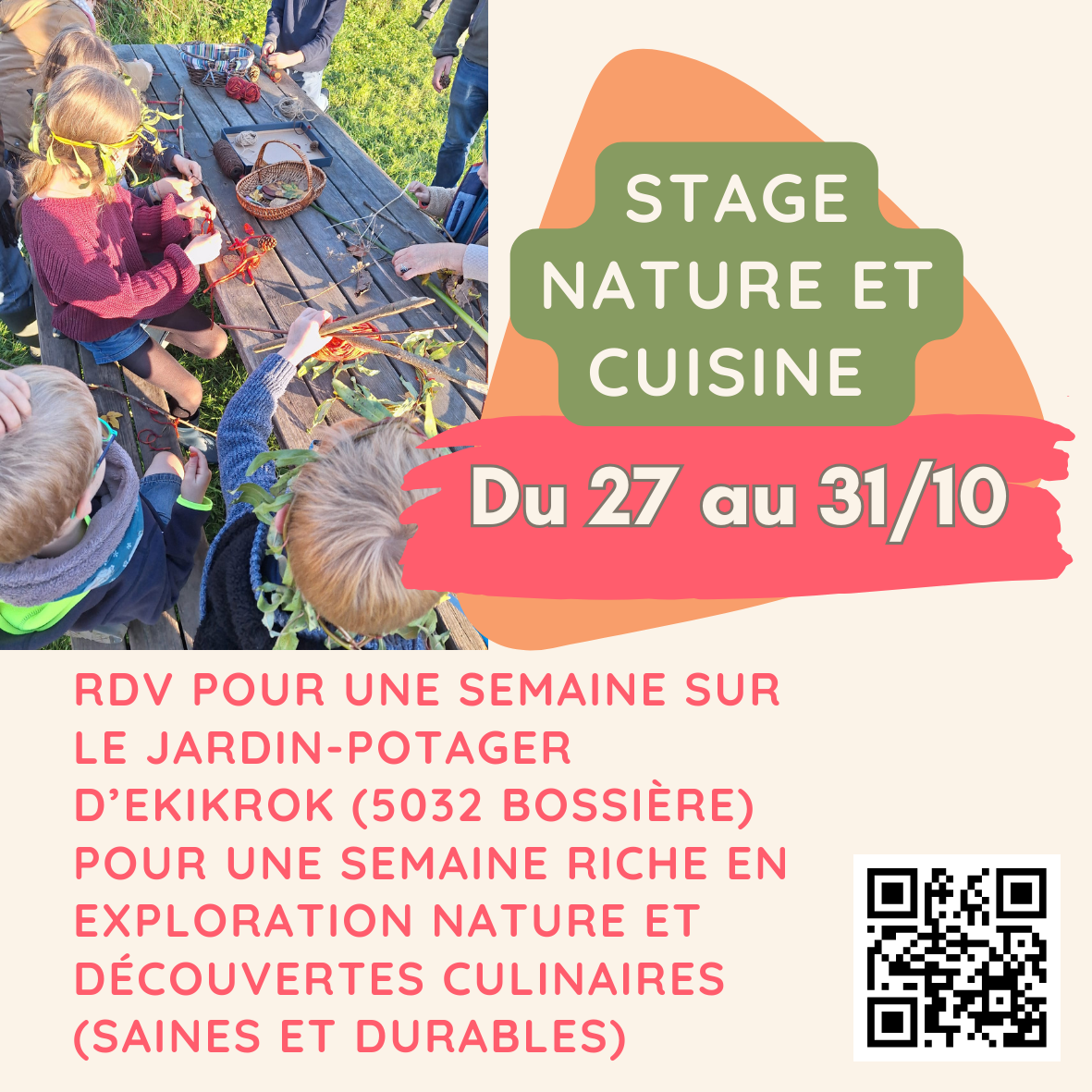 Stage cuisine - nature 