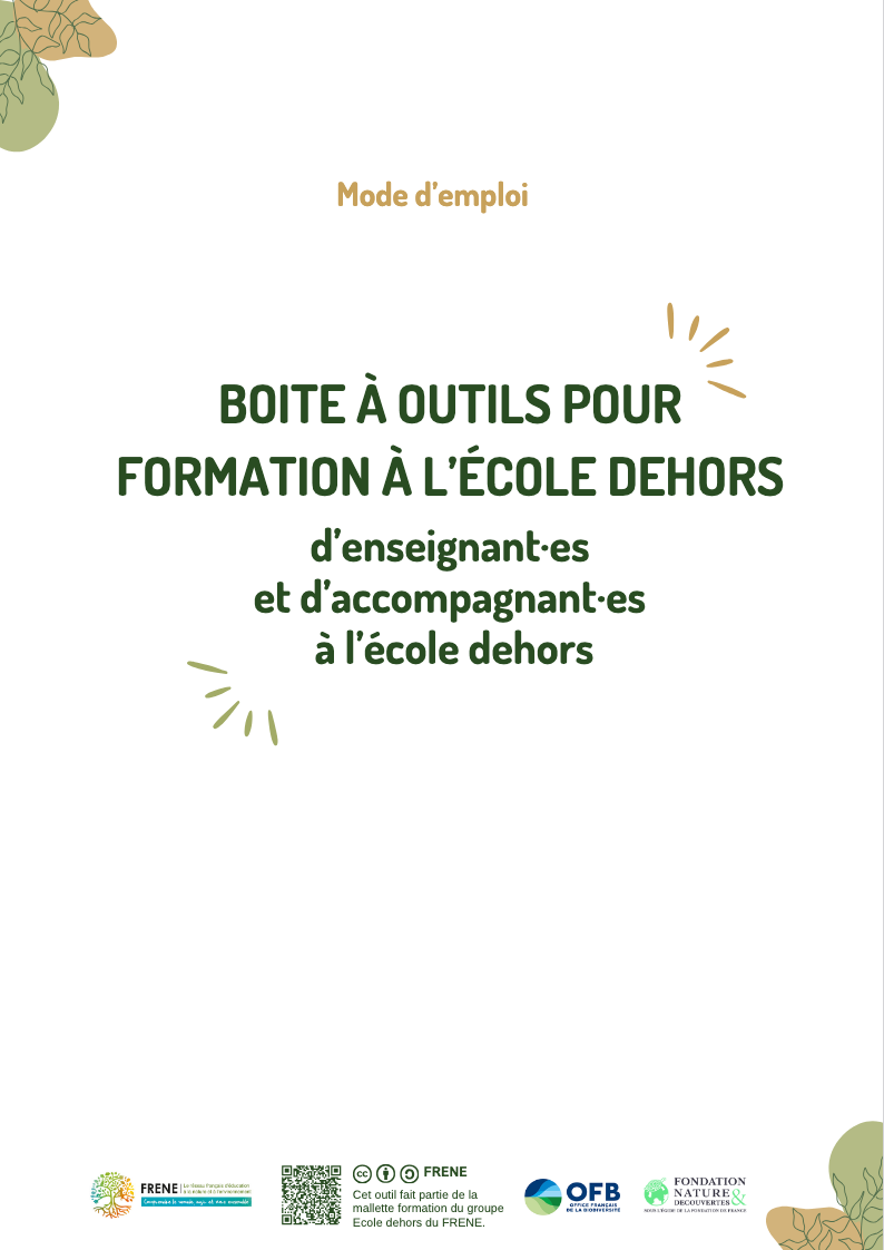 Boîte à outils pour formation à l’école du dehors