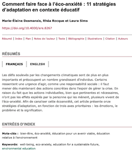 Comment faire face à l’éco-anxiété