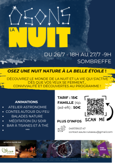 Osons la nuit