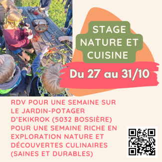 Stage cuisine - nature 