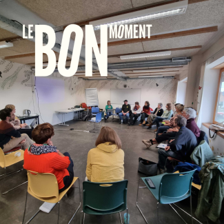 Photo des séances d'information Le Bon Moment