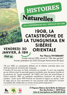 30 juin 1908, un cataclysme déferle sur la Sibérie orientale